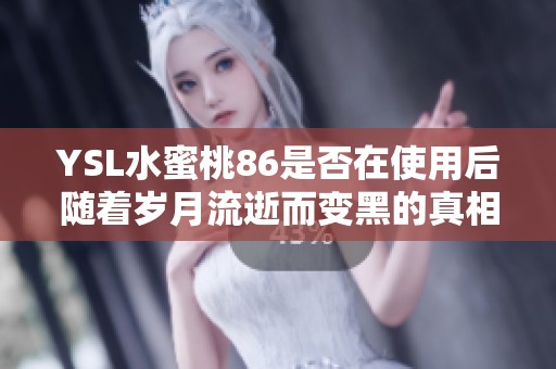 YSL水蜜桃86是否在使用后随着岁月流逝而变黑的真相探讨