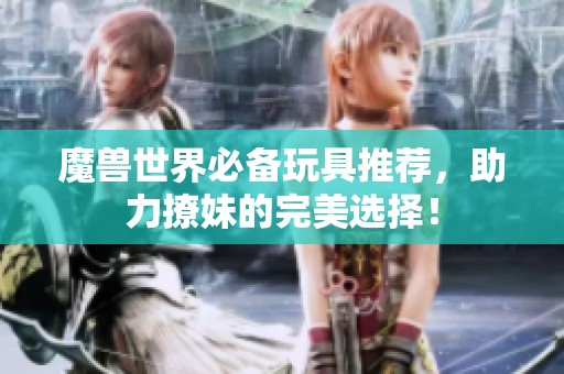 魔兽世界必备玩具推荐，助力撩妹的完美选择！