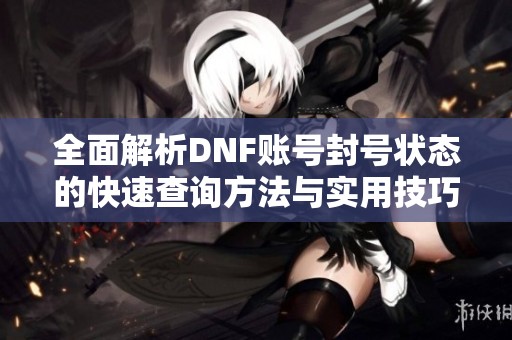 全面解析DNF账号封号状态的快速查询方法与实用技巧