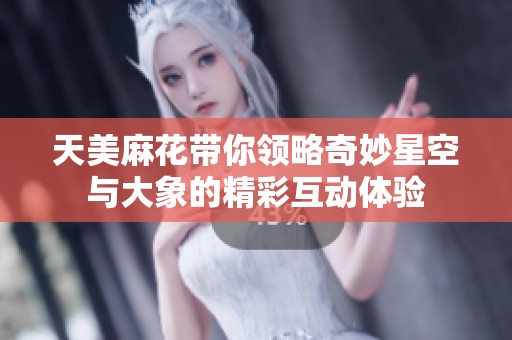 天美麻花带你领略奇妙星空与大象的精彩互动体验