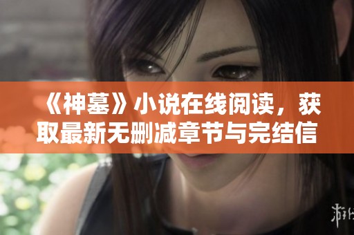 《神墓》小说在线阅读，获取最新无删减章节与完结信息