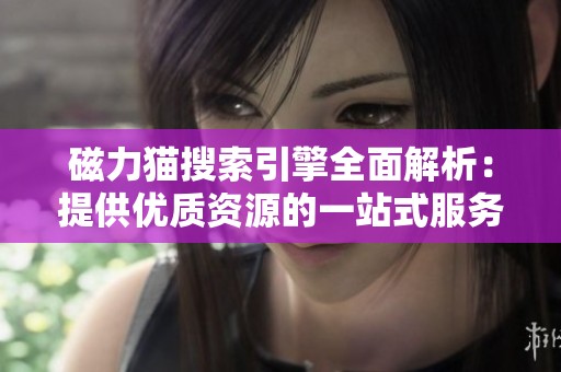 磁力猫搜索引擎全面解析：提供优质资源的一站式服务平台