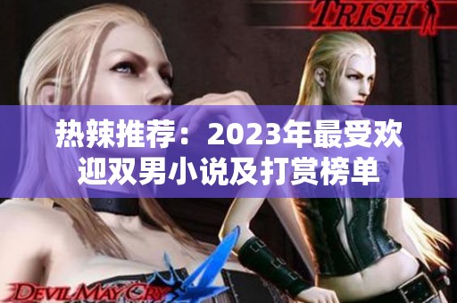 热辣推荐：2023年最受欢迎双男小说及打赏榜单