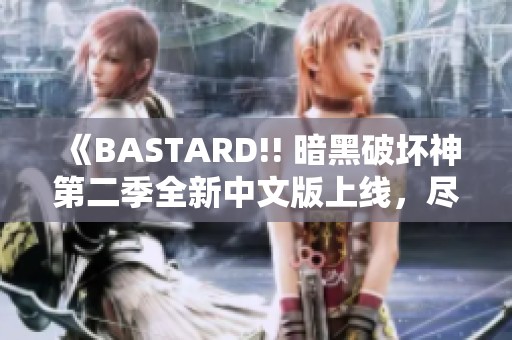 《BASTARD!! 暗黑破坏神第二季全新中文版上线，尽享热血冒险之旅》