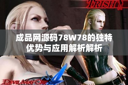 成品网源码78W78的独特优势与应用解析解析
