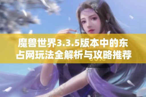 魔兽世界3.3.5版本中的东占网玩法全解析与攻略推荐