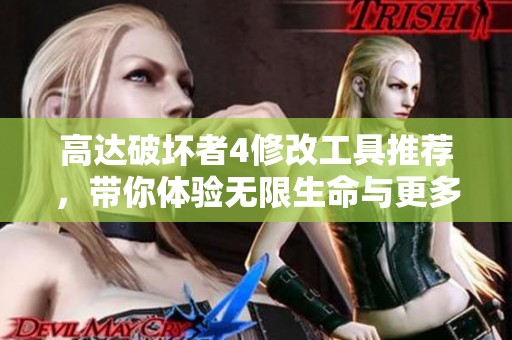 高达破坏者4修改工具推荐，带你体验无限生命与更多乐趣