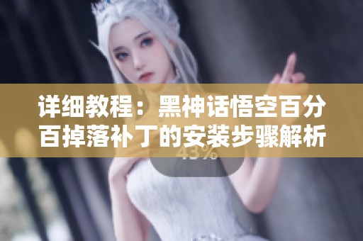 详细教程：黑神话悟空百分百掉落补丁的安装步骤解析