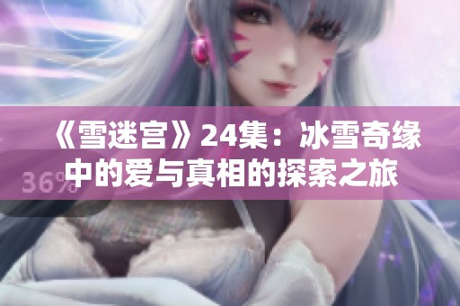 《雪迷宫》24集：冰雪奇缘中的爱与真相的探索之旅
