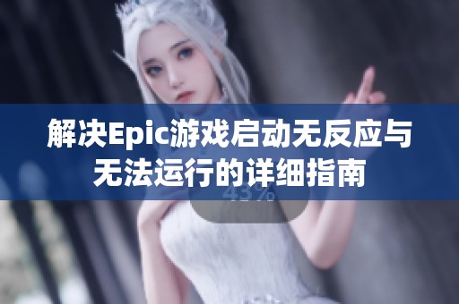 解决Epic游戏启动无反应与无法运行的详细指南