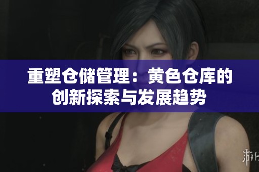 重塑仓储管理：黄色仓库的创新探索与发展趋势