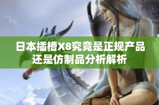 日本插槽X8究竟是正规产品还是仿制品分析解析