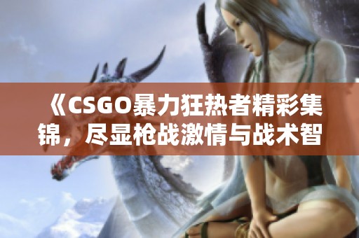 《CSGO暴力狂热者精彩集锦，尽显枪战激情与战术智慧》