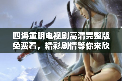 四海重明电视剧高清完整版免费看，精彩剧情等你来欣赏