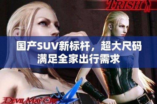 国产SUV新标杆，超大尺码满足全家出行需求