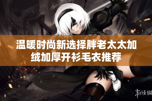 温暖时尚新选择胖老太太加绒加厚开衫毛衣推荐