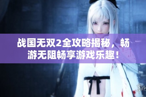 战国无双2全攻略揭秘，畅游无阻畅享游戏乐趣！