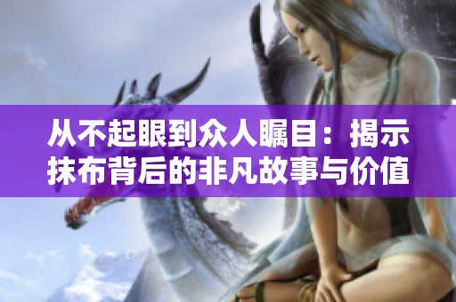 从不起眼到众人瞩目：揭示抹布背后的非凡故事与价值