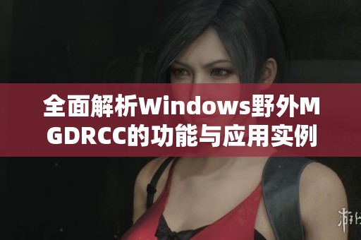 全面解析Windows野外MGDRCC的功能与应用实例