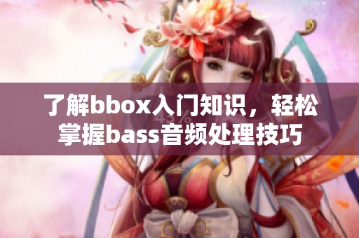 了解bbox入门知识，轻松掌握bass音频处理技巧