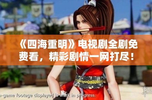 《四海重明》电视剧全剧免费看，精彩剧情一网打尽！