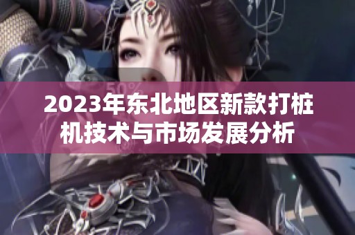 2023年东北地区新款打桩机技术与市场发展分析