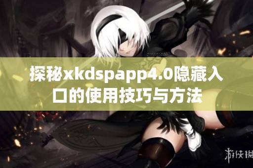 探秘xkdspapp4.0隐藏入口的使用技巧与方法
