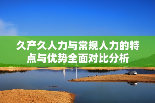 久产久人力与常规人力的特点与优势全面对比分析