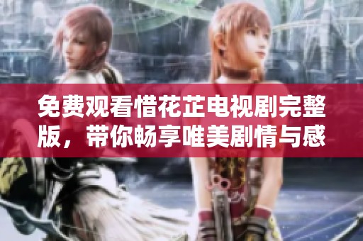 免费观看惜花芷电视剧完整版，带你畅享唯美剧情与感人故事