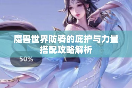 魔兽世界防骑的庇护与力量搭配攻略解析