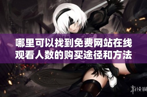 哪里可以找到免费网站在线观看人数的购买途径和方法