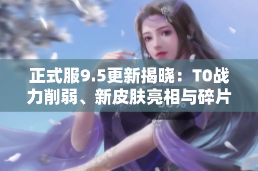 正式服9.5更新揭晓：T0战力削弱、新皮肤亮相与碎片商店调整