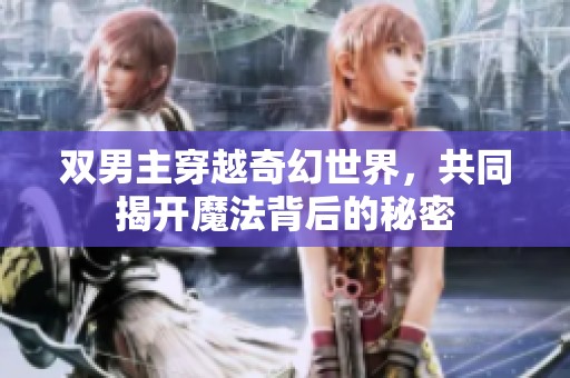 双男主穿越奇幻世界，共同揭开魔法背后的秘密