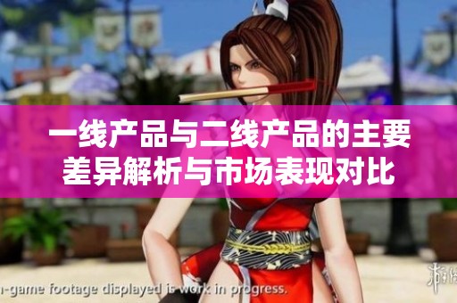 一线产品与二线产品的主要差异解析与市场表现对比