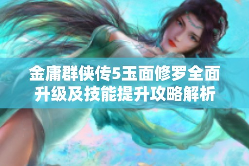金庸群侠传5玉面修罗全面升级及技能提升攻略解析