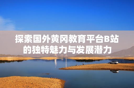 探索国外黄冈教育平台B站的独特魅力与发展潜力