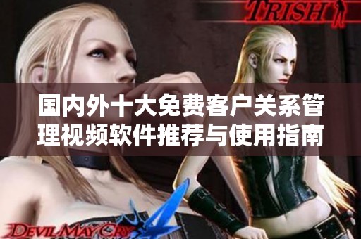 国内外十大免费客户关系管理视频软件推荐与使用指南