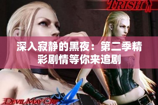 深入寂静的黑夜：第二季精彩剧情等你来追剧
