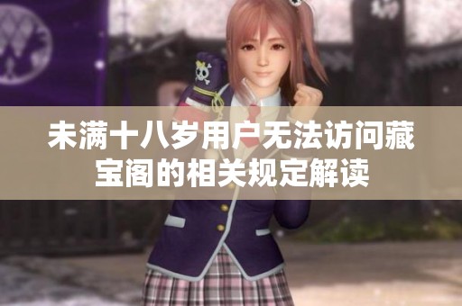 未满十八岁用户无法访问藏宝阁的相关规定解读