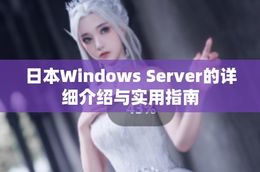 日本Windows Server的详细介绍与实用指南