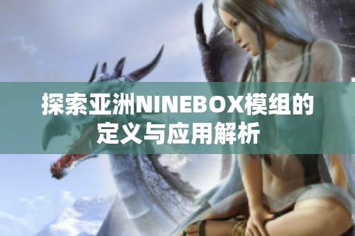 探索亚洲NINEBOX模组的定义与应用解析