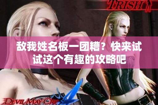 敌我姓名板一团糟？快来试试这个有趣的攻略吧