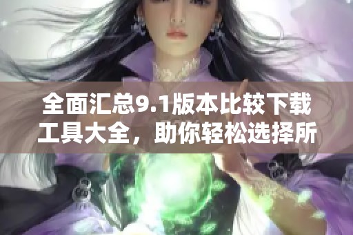 全面汇总9.1版本比较下载工具大全，助你轻松选择所需软件