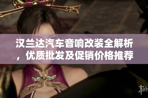 汉兰达汽车音响改装全解析，优质批发及促销价格推荐