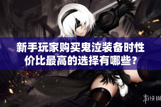 新手玩家购买鬼泣装备时性价比最高的选择有哪些？