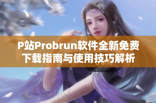 P站Probrun软件全新免费下载指南与使用技巧解析