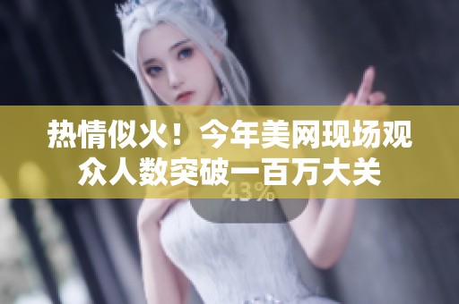 热情似火！今年美网现场观众人数突破一百万大关