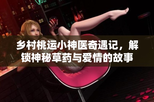 乡村桃运小神医奇遇记，解锁神秘草药与爱情的故事