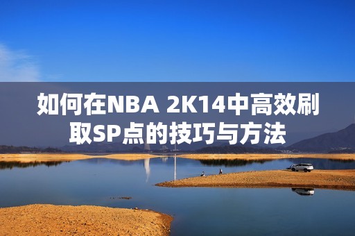 如何在NBA 2K14中高效刷取SP点的技巧与方法