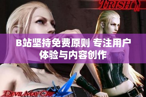 B站坚持免费原则 专注用户体验与内容创作